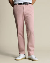 Casual Stretch Chinos Pink