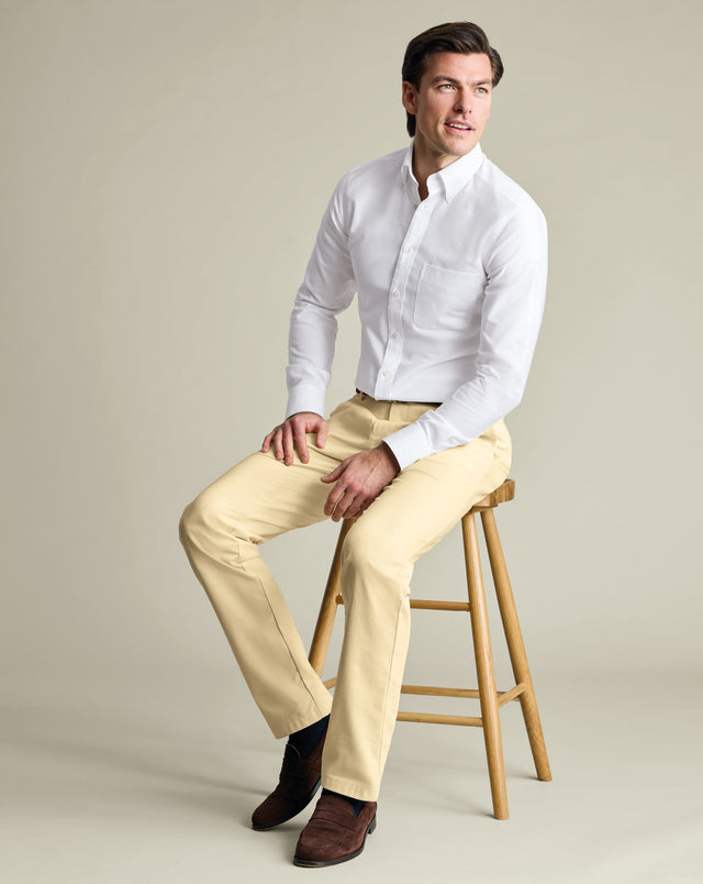 Ultimate Non-Iron Chinos – Lemon