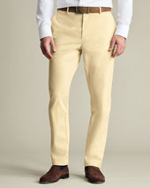 Ultimate Non Iron Chinos Lemon