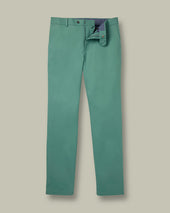 Ultimate Non Iron Chinos Mid Green
