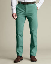 Ultimate Non Iron Chinos Mid Green