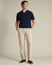Linen Cotton Chinos – Stone