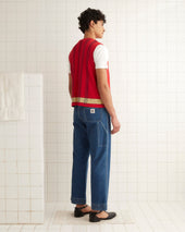 Treble Plaid Vest