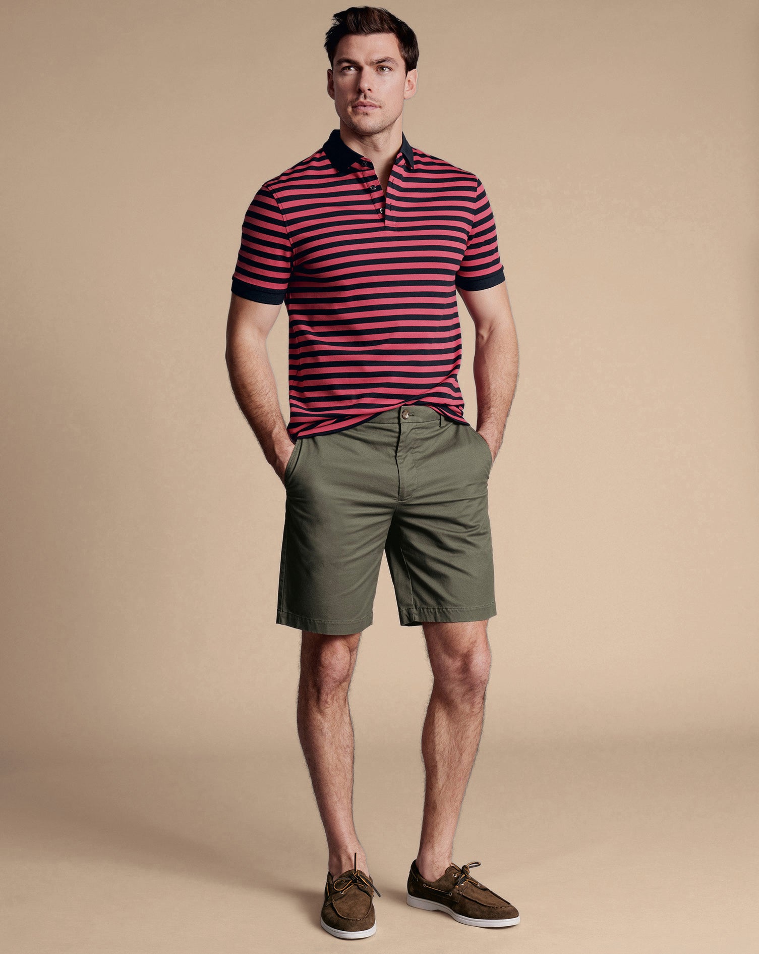 Cotton Shorts Green