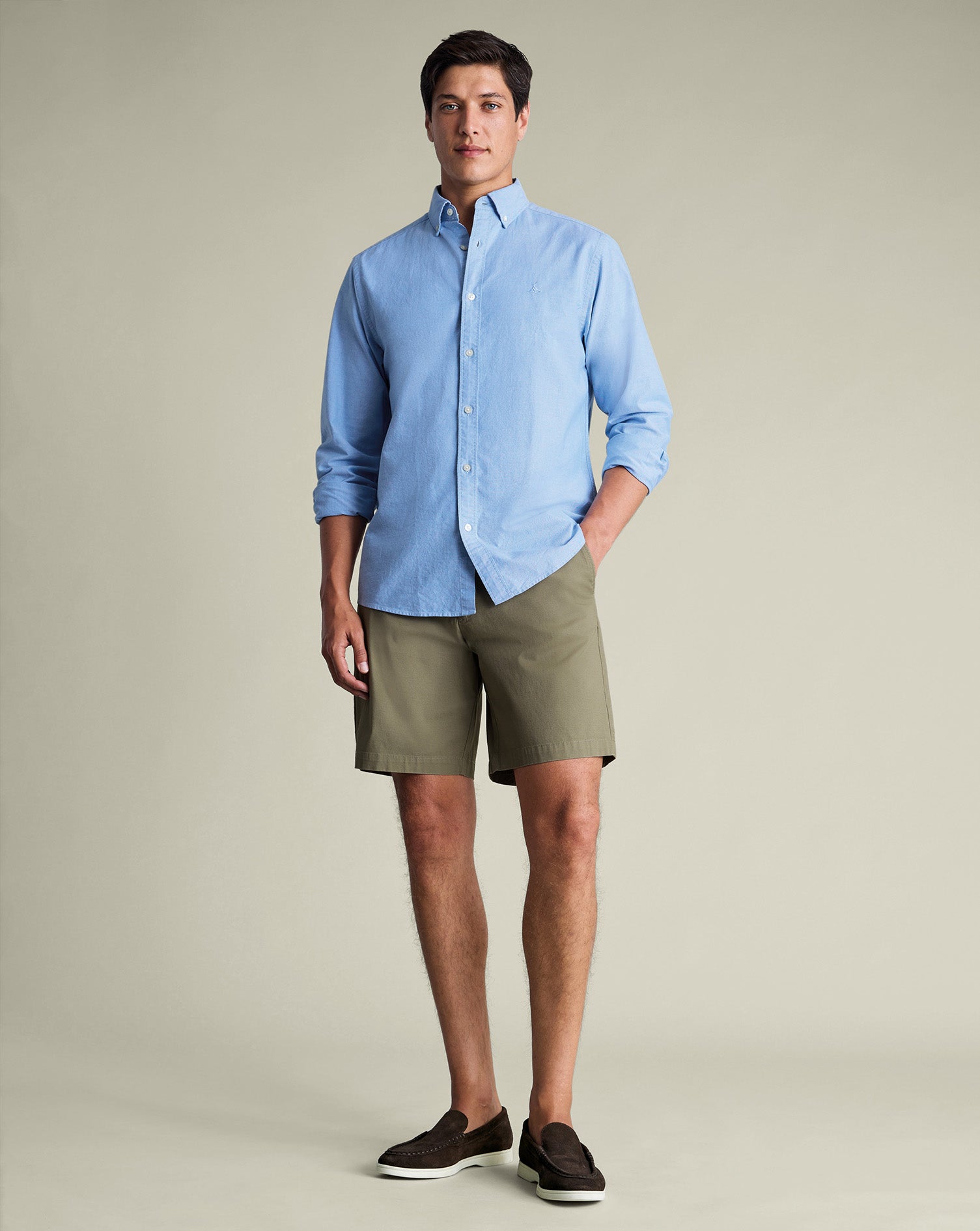 Cotton Shorts Green