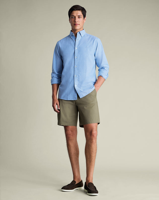 Cotton Shorts – Sage Green