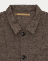 Tristan Giacca In Lana Herringbone
