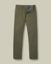 5 Pocket Jeans Green