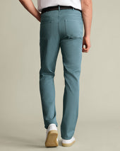 5 Pocket Jeans Green