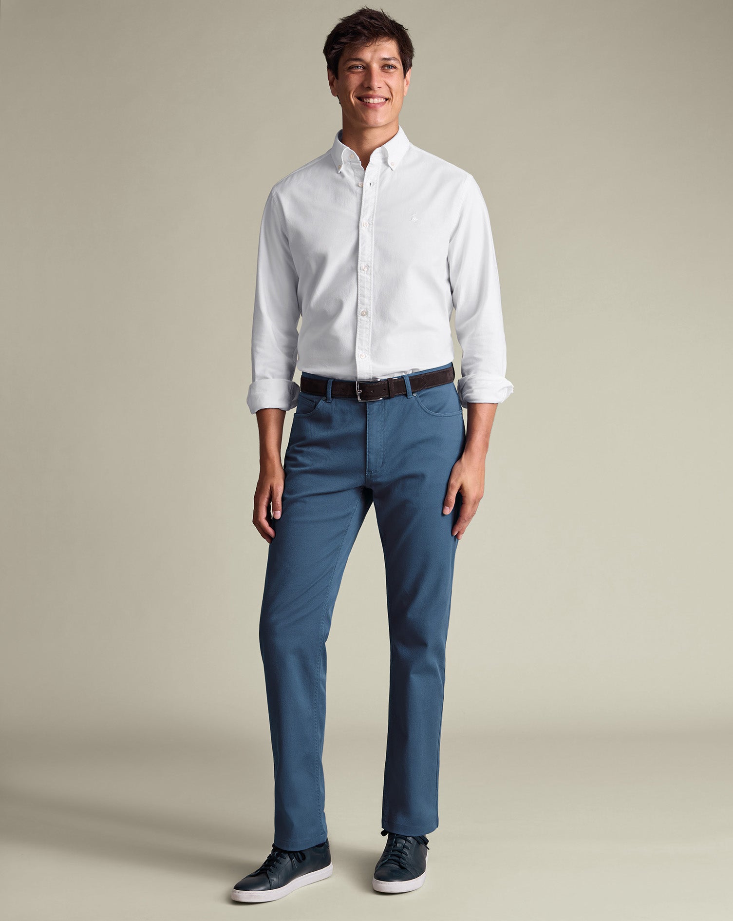 5 Pocket Jeans Blue
