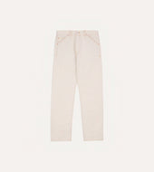 12 7oz Selvedge Denim Contrast Stitch Five Pocket Jeans