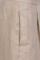 Vito Trousers In Linen Herringbone