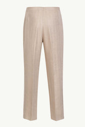 Vito Trousers In Linen Herringbone