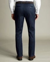 Smart Texture Pants Blue