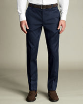 Smart Texture Pants Blue