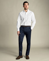 Smart Texture Pants - Denim Blue