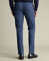 Smart Texture Pants Blue