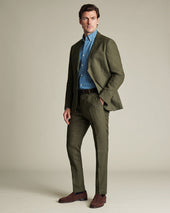 Linen Pants Green