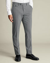 Wool Stretch Pants Gray