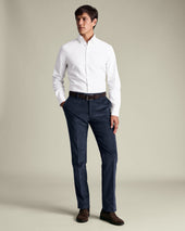 Corduroy Stretch Pants - Navy
