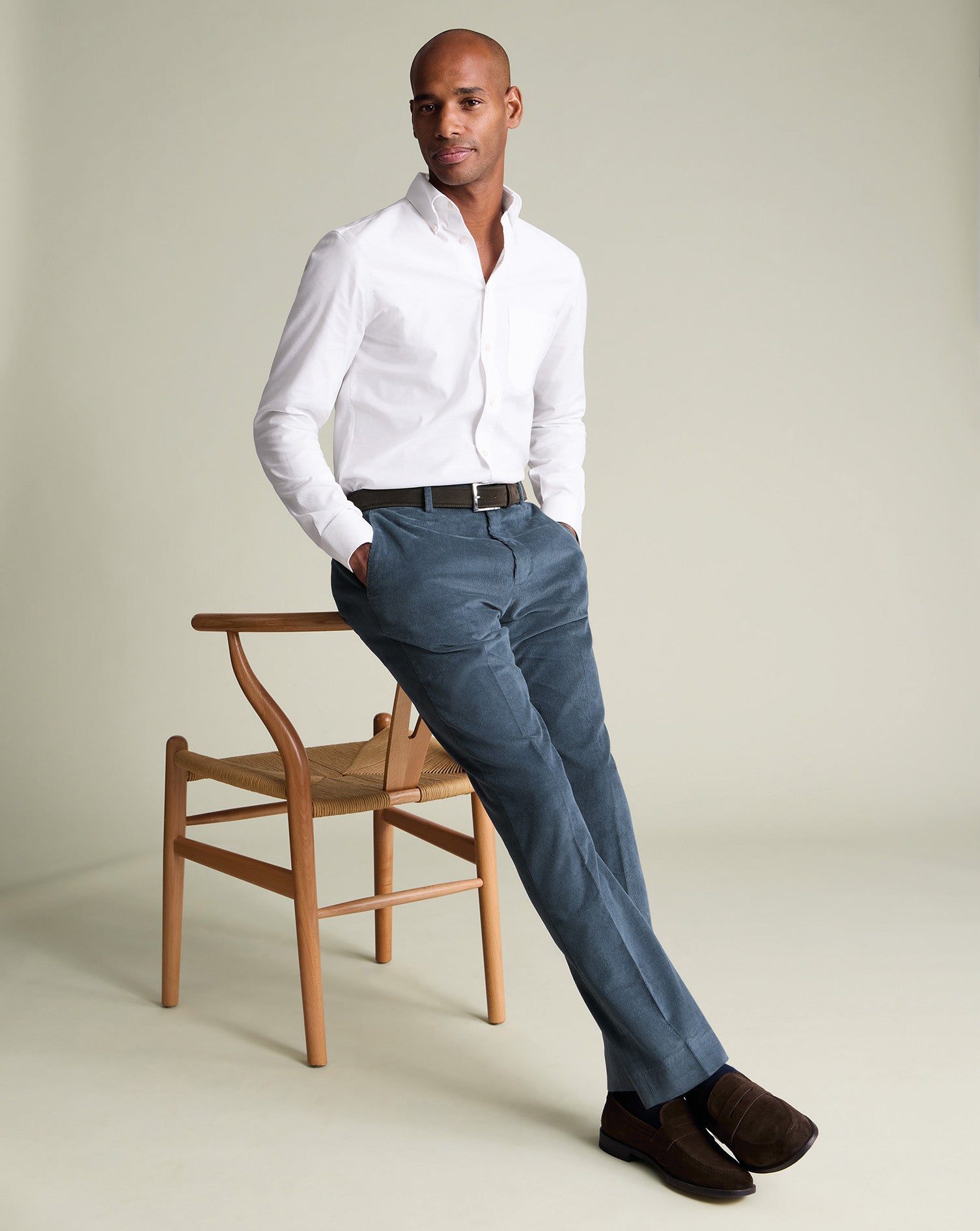 Corduroy Stretch Trousers