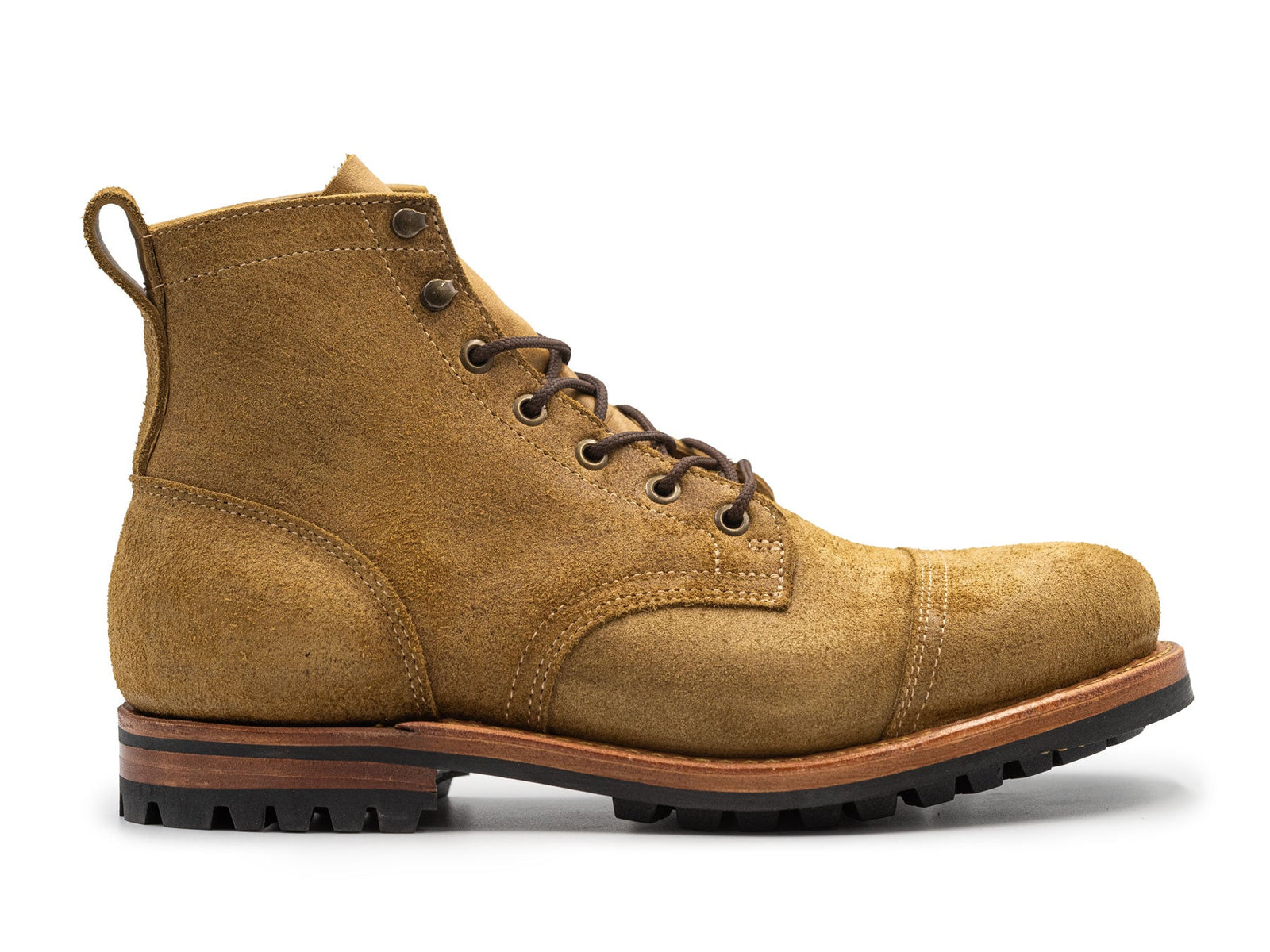 Coyote Oiled Rough Out Cap Toe 9 5ee