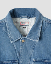 Trucker Jacket (Heavy Stone Wash Denim)