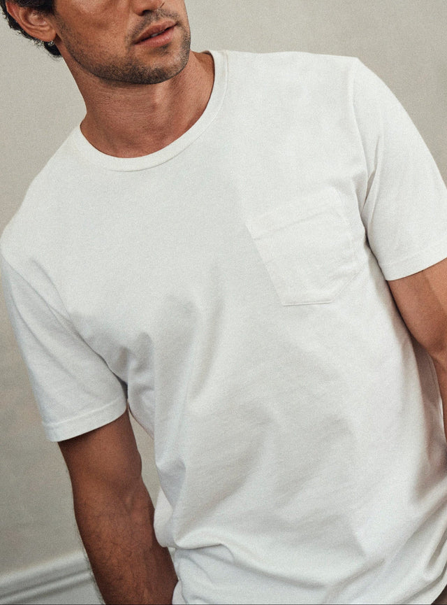 T-shirt Mitch Blanc