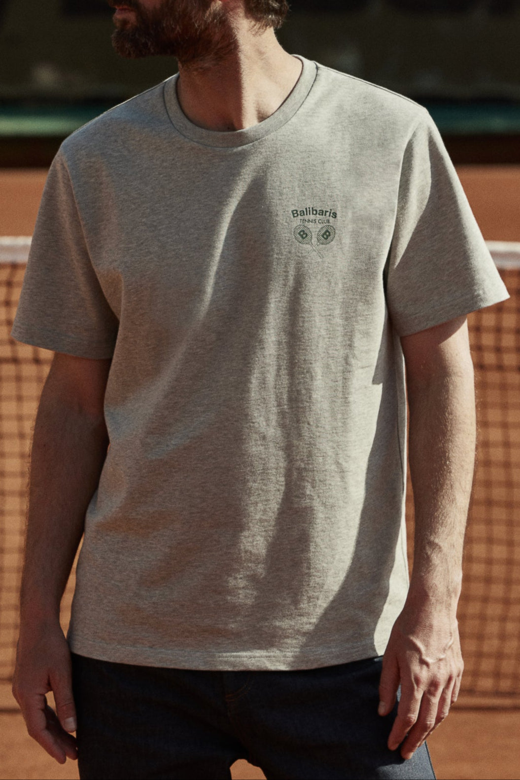 T Shirt Niels Mixed Grey