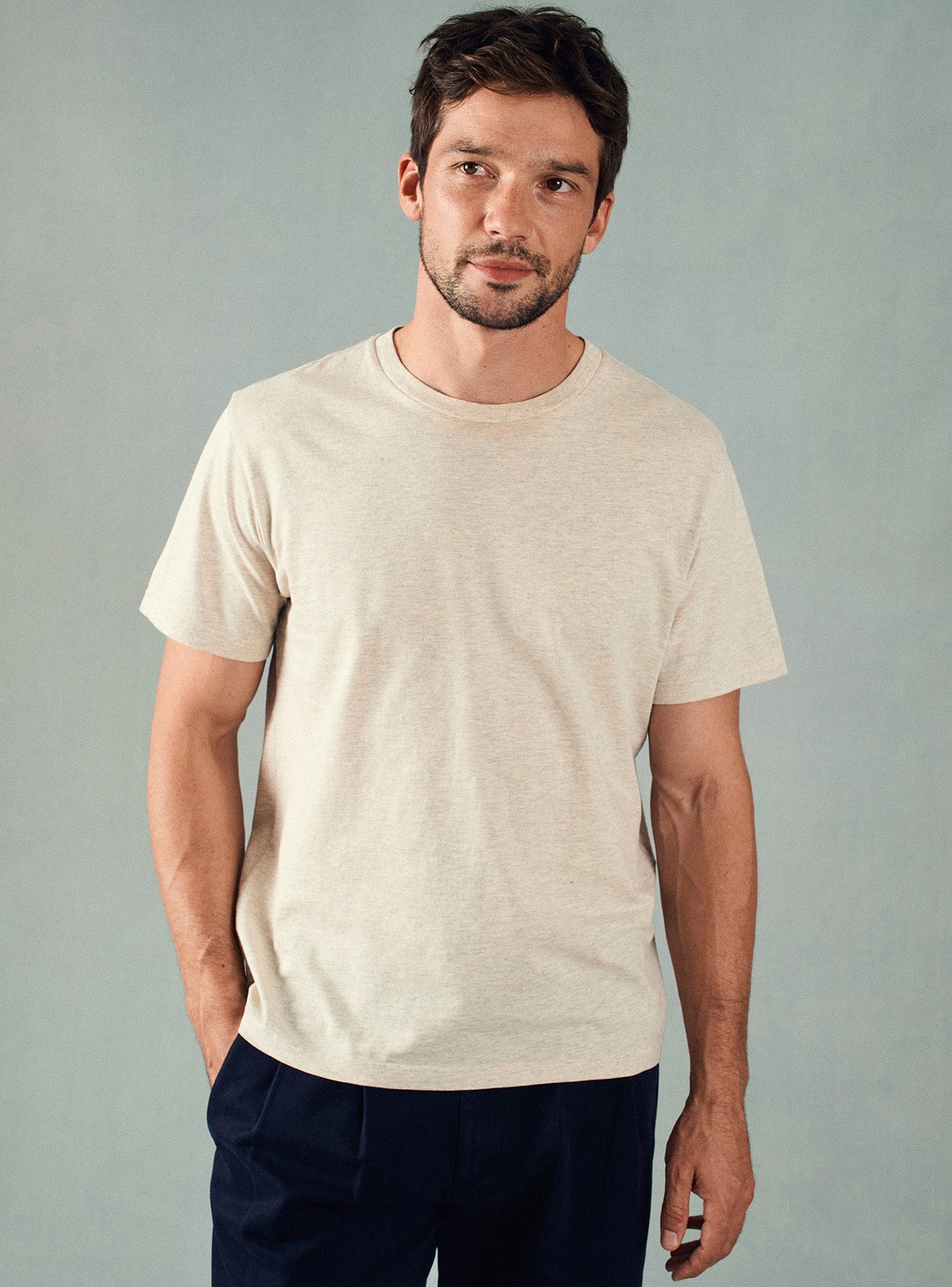 T Shirt Tim Mixed Beige