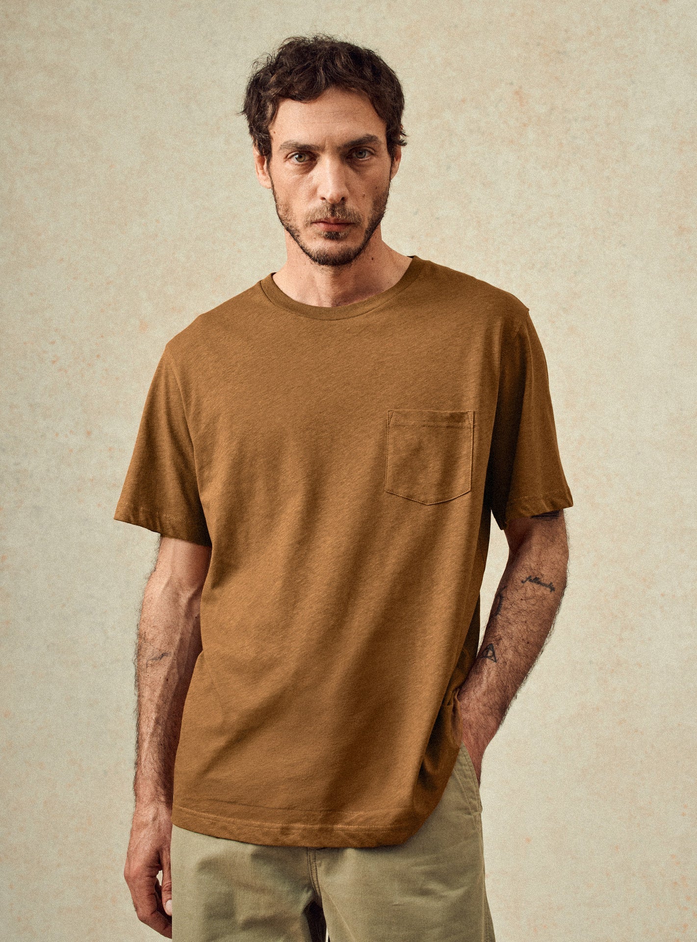 T Shirt Mitch Brun