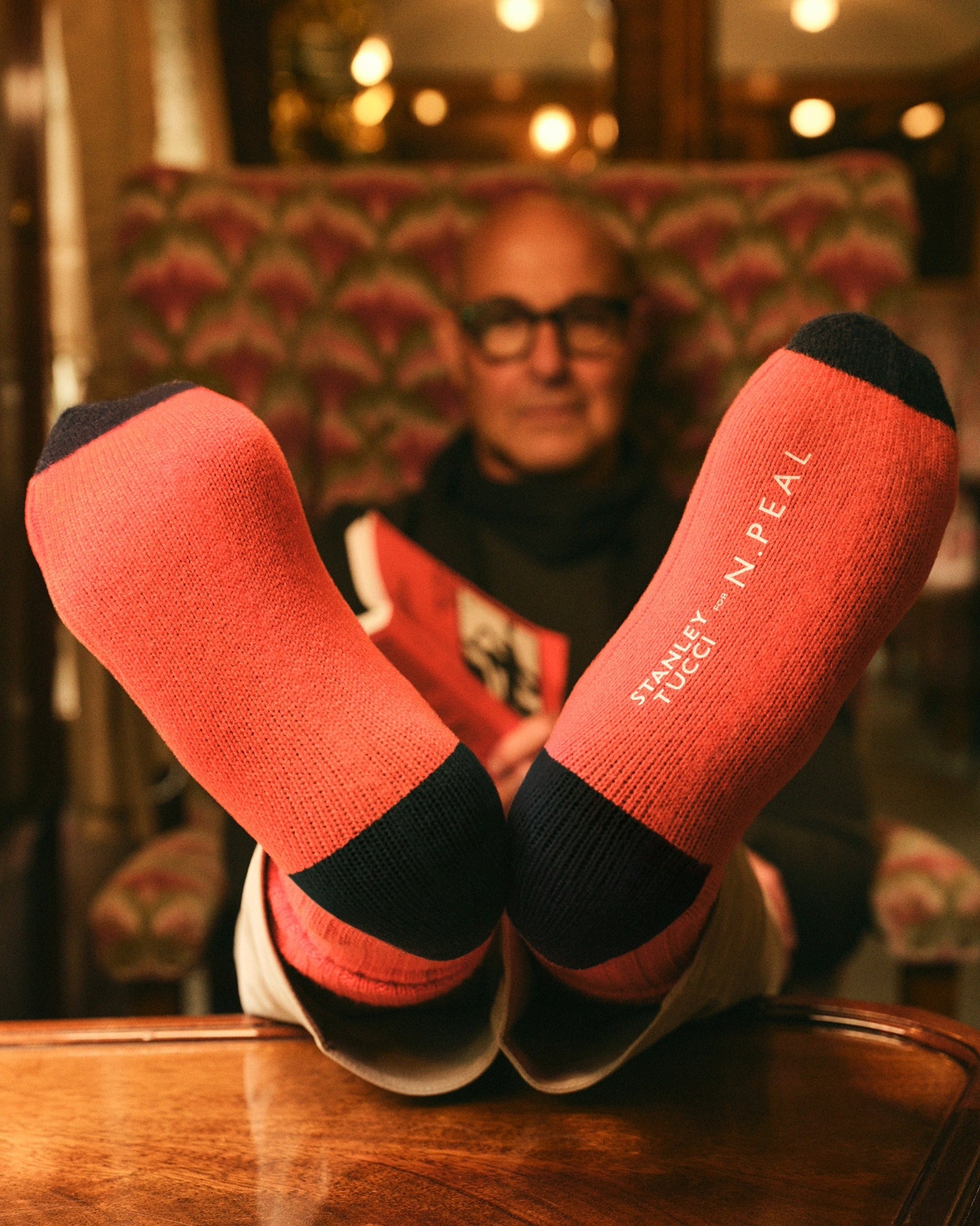 Tucci Travel Sock Tucci Navy Blue