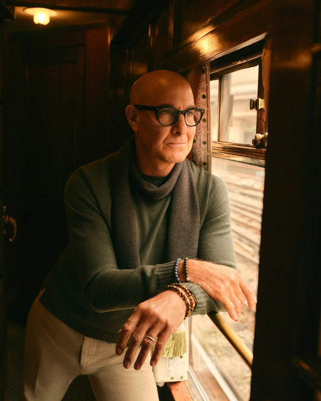 TUCCI ROUND NECK SWEATER Arabica Khaki Green