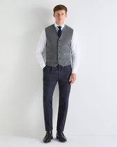 TUCCI KNITTED TIE Blue