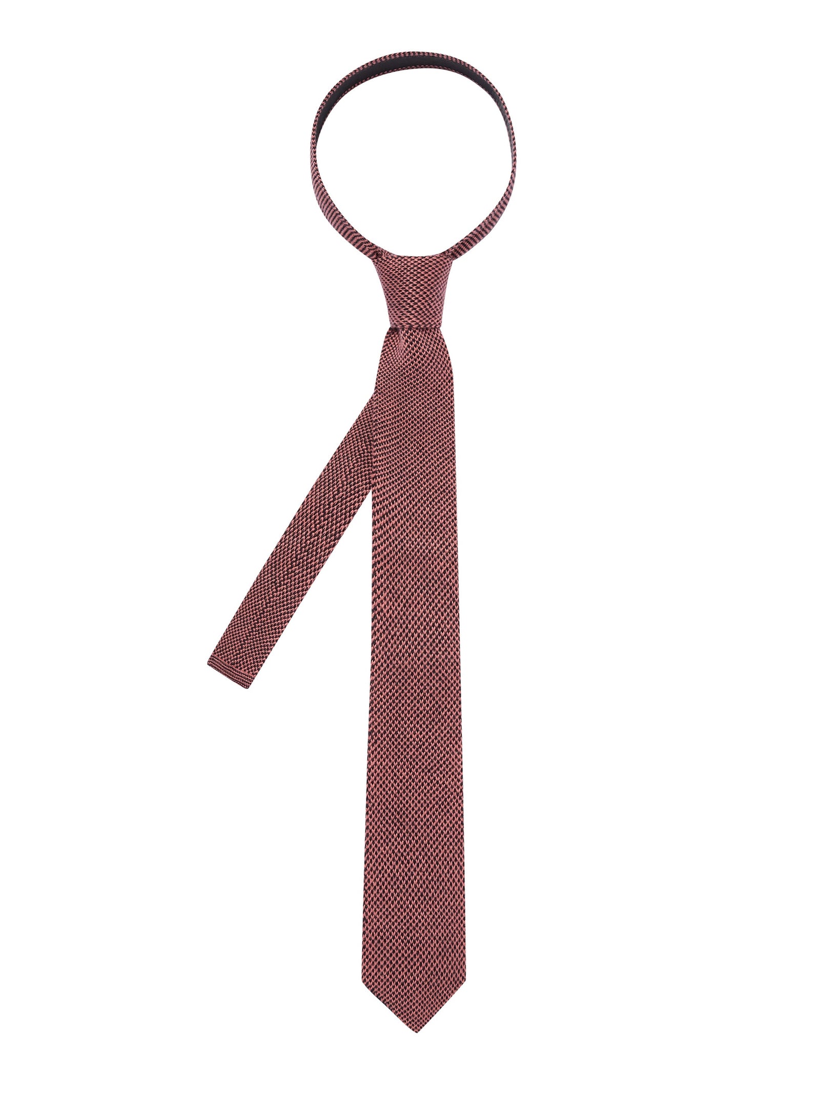Tucci Knitted Tie Pink