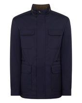 TUCCI FIELD JACKET Navy Blue