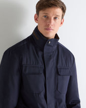 TUCCI FIELD JACKET Navy Blue