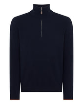 TUCCI HALF ZIP Navy Blue
