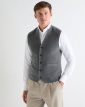 Tucci Waistcoat Elephant Grey