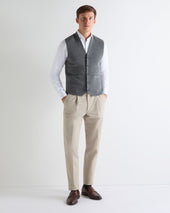 Tucci Waistcoat Elephant Grey