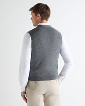 Tucci Waistcoat Elephant Grey