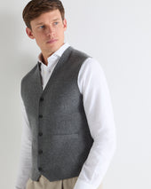 Tucci Waistcoat Elephant Grey