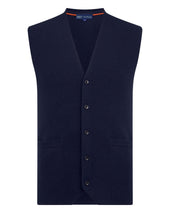TUCCI WAISTCOAT Navy Blue