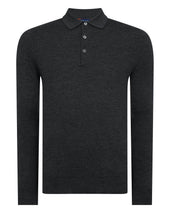 Tucci Superfine Polo Shirt Dark Grey