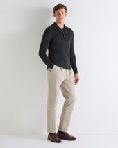 Tucci Superfine Polo Shirt Dark Grey