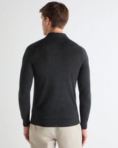 Tucci Superfine Polo Shirt Dark Grey