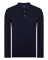 TUCCI SUPERFINE POLO SHIRT Navy Blue