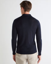 TUCCI SUPERFINE POLO SHIRT Navy Blue