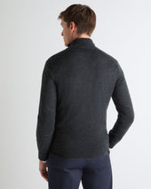 Tucci Superfine Full Zip Dark Grey