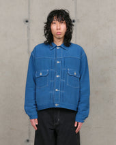 Tuesday Jacket - Indigo Handloom